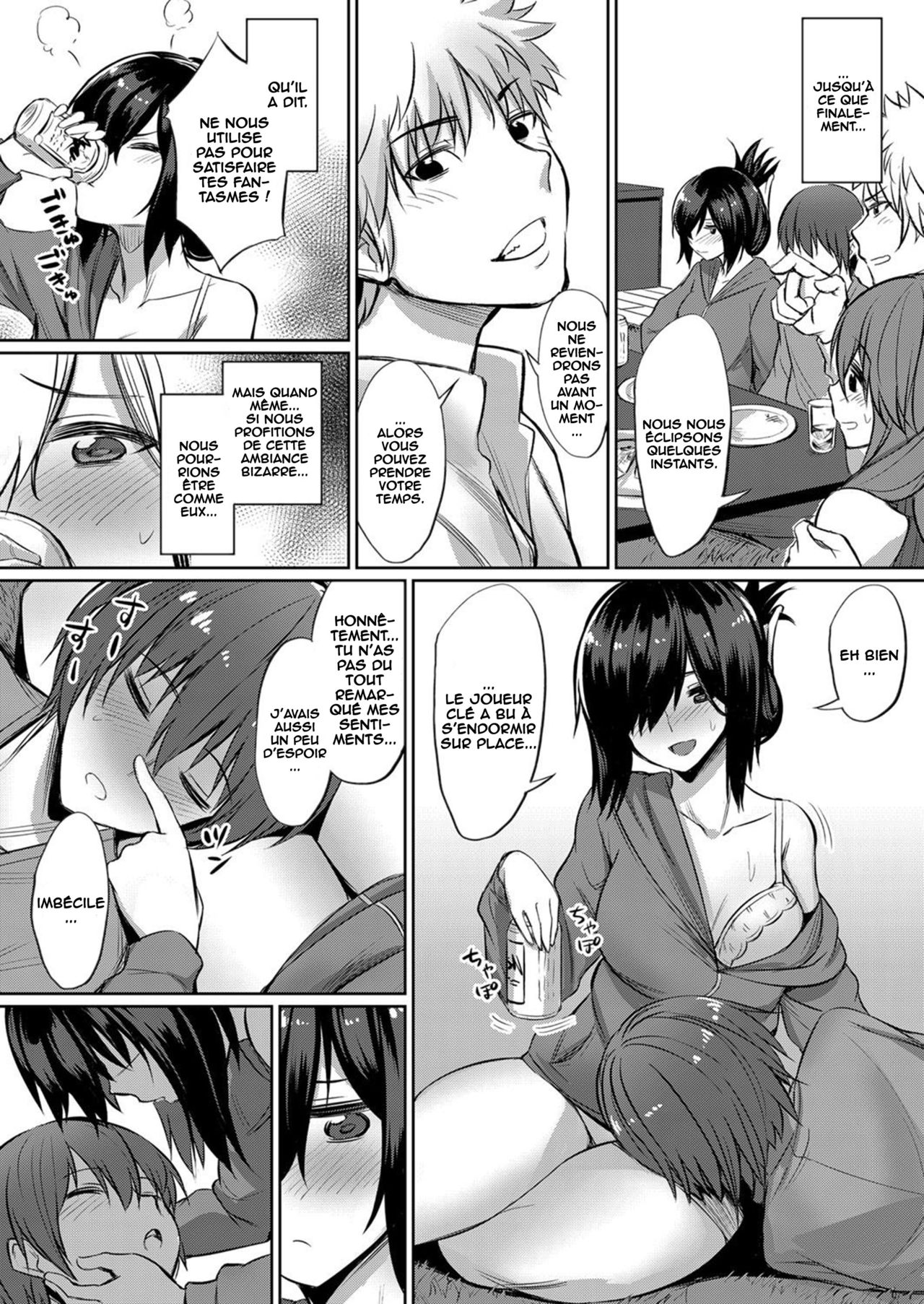 Horoyoi 3P Sex Lesson ~Yuujin Couple Koi no Tehodoki~ Tipsy Threesome numero d'image 2