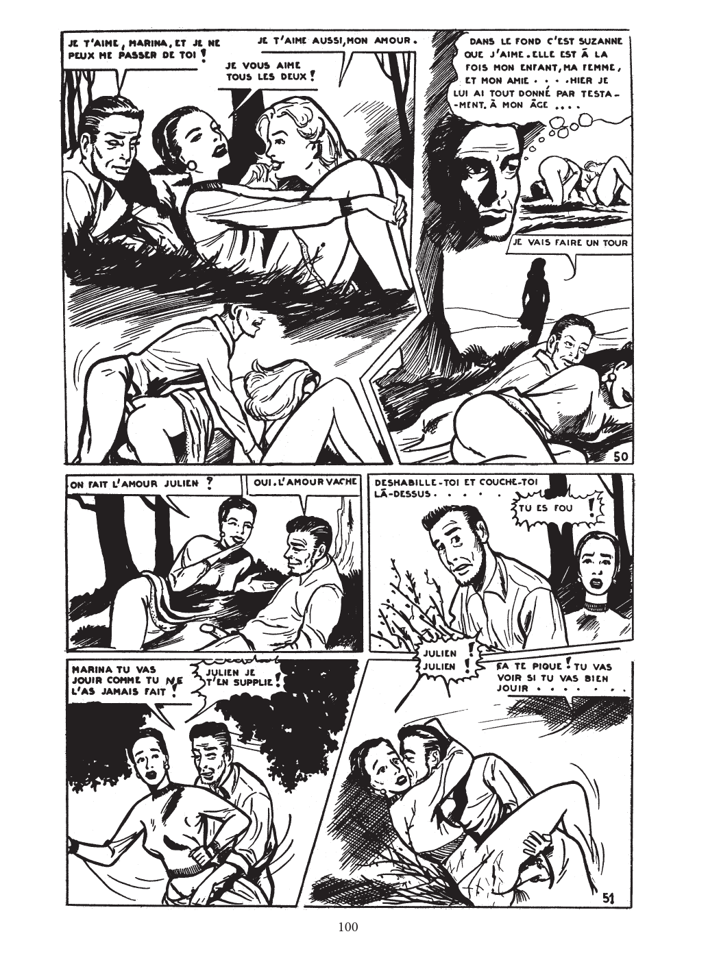 Panorama de la bande dessinee erotique clandestine numero d'image 99