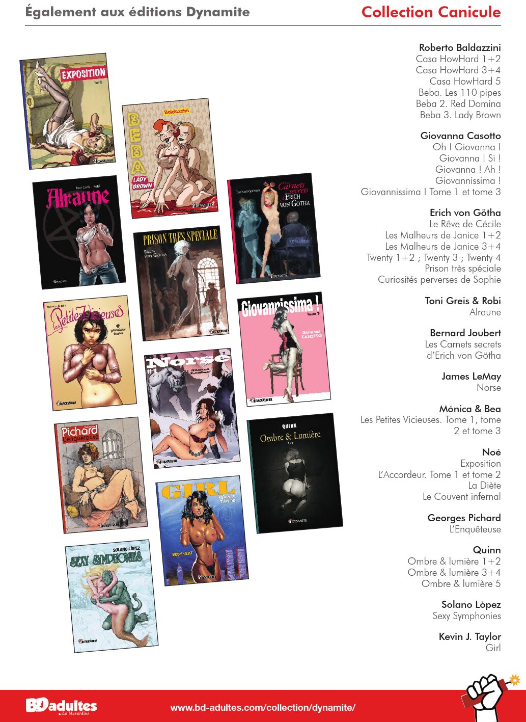Panorama de la bande dessinee erotique clandestine numero d'image 222