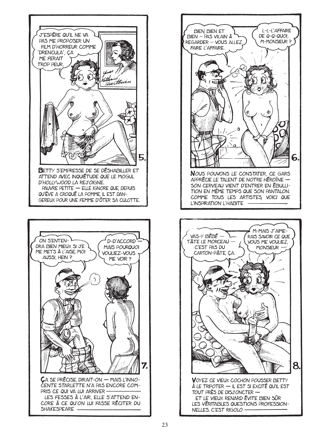 Panorama de la bande dessinee erotique clandestine numero d'image 22