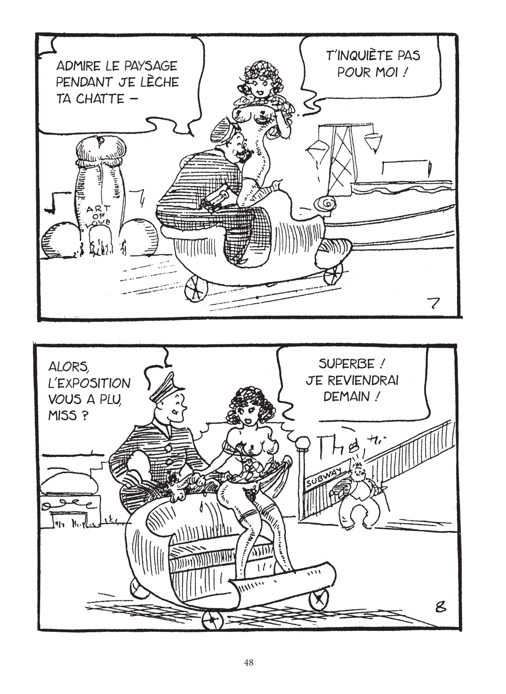 Panorama de la bande dessinee erotique clandestine numero d'image 47