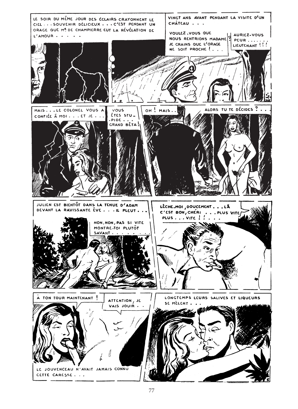 Panorama de la bande dessinee erotique clandestine numero d'image 76