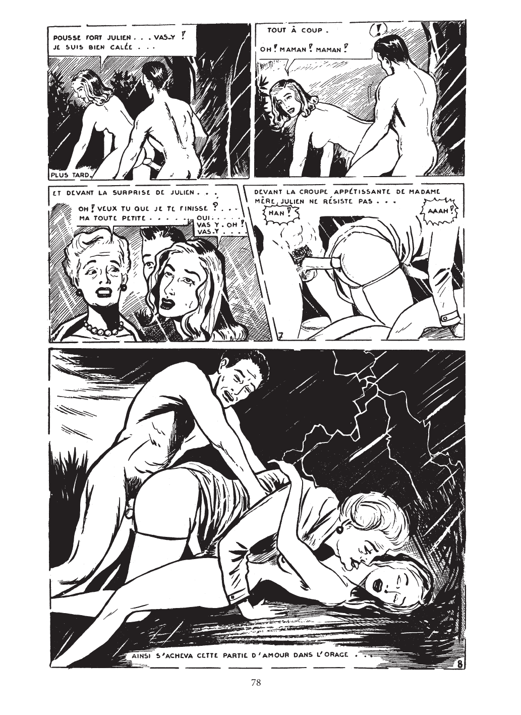Panorama de la bande dessinee erotique clandestine numero d'image 77
