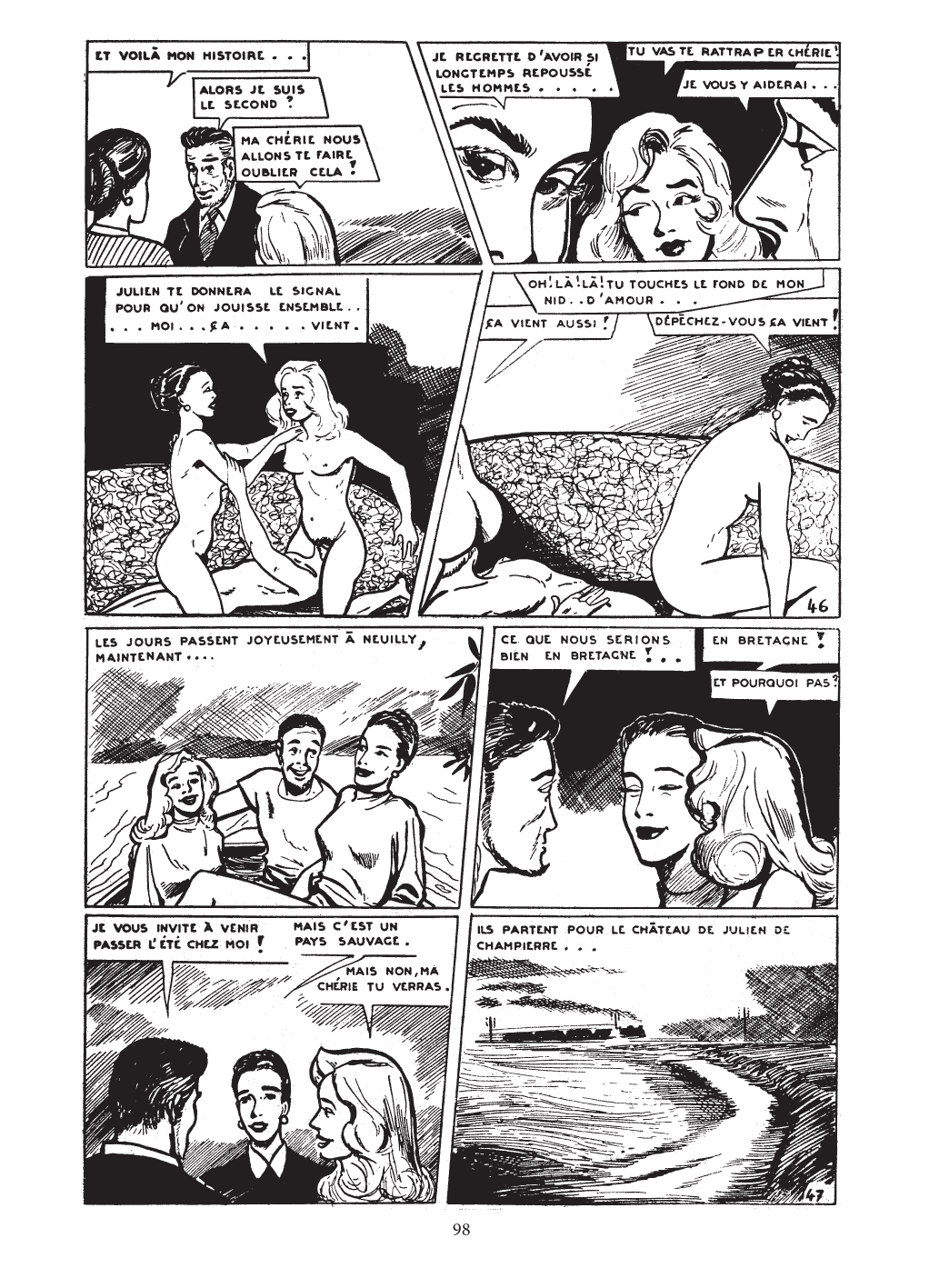 Panorama de la bande dessinee erotique clandestine numero d'image 97