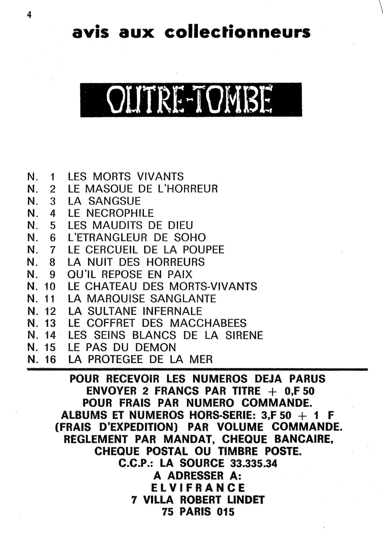 Outre-Tombe I-17 - numero d'image 3