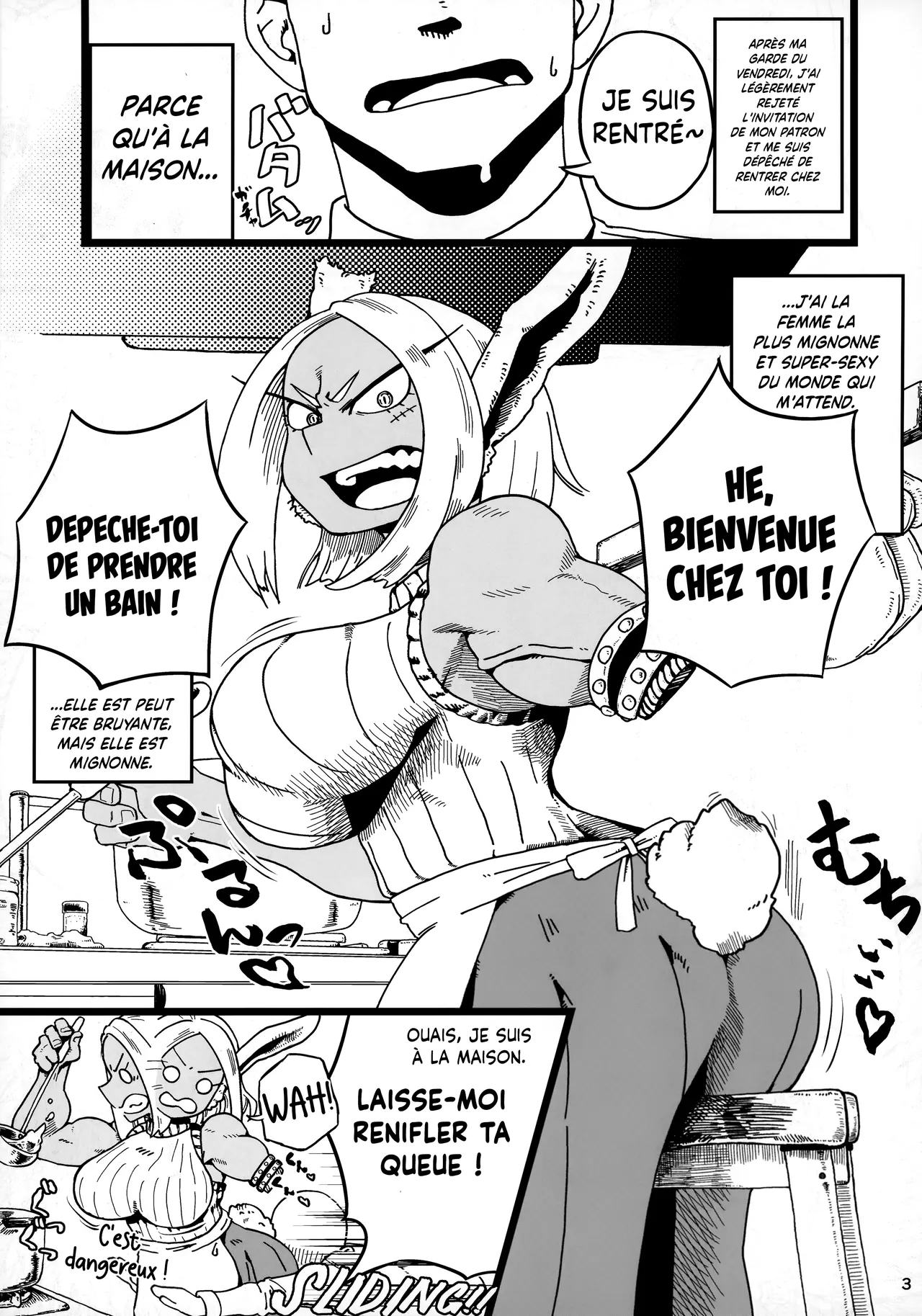Machi de Uwasa no Kyonyuu Bijin Hitozuma Mirko-san  Les Rumeurs en Ville sur la Magnifique et Plantureuse Jeune Femme Mariee Mirko~! numero d'image 1