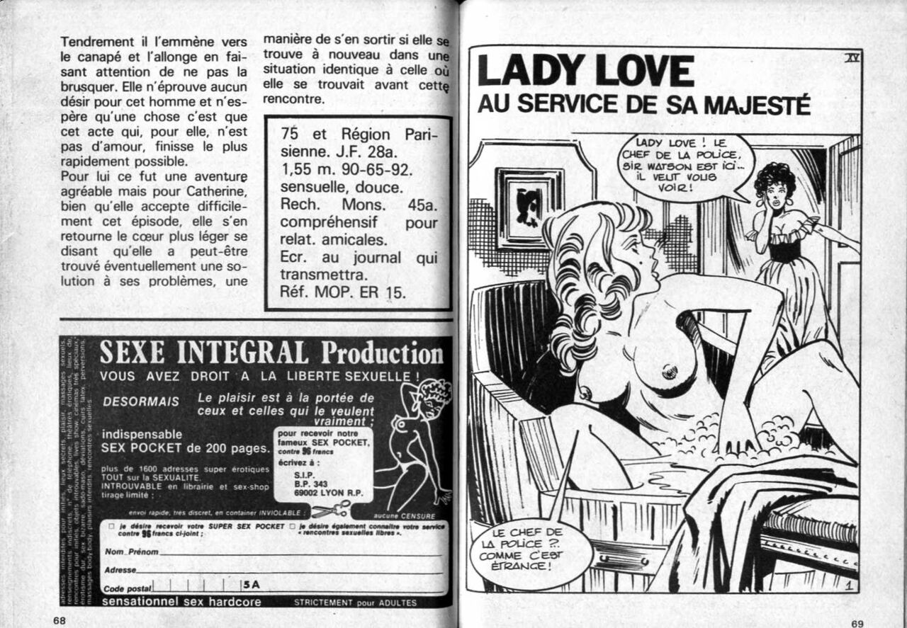 PFA - Erotissima 15 Magnun Le rapt - b Lady Love au service de sa majesté numero d'image 35