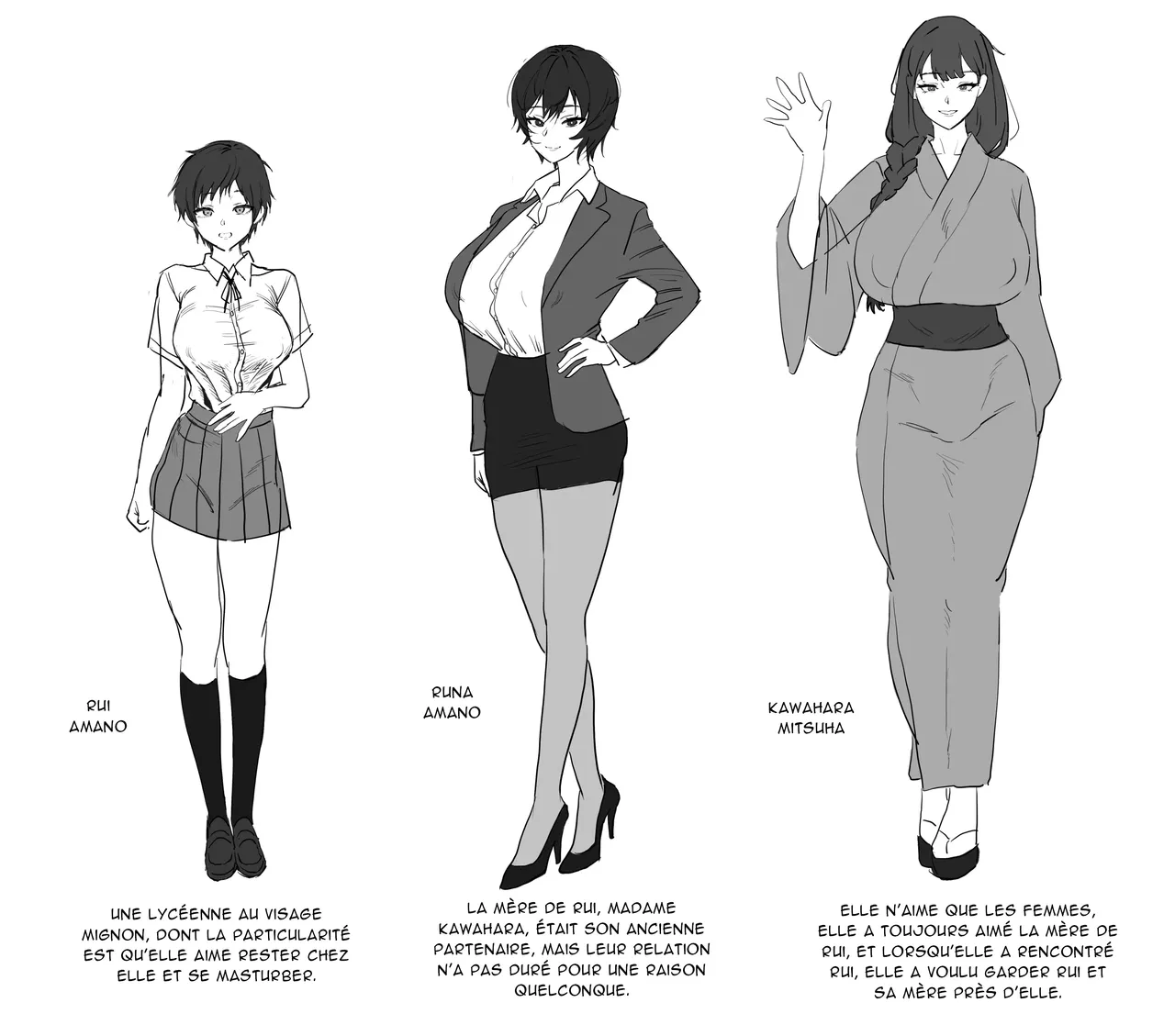 Watashi  wa Mama no Onna Tomodachi no Seidorei ni Narimashita!  Je suis devenue lesclave sexuelle de lamie de ma mere ! numero d'image 34
