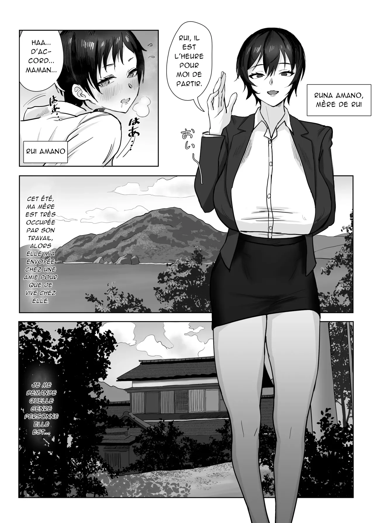 Watashi  wa Mama no Onna Tomodachi no Seidorei ni Narimashita!  Je suis devenue lesclave sexuelle de lamie de ma mere ! numero d'image 2