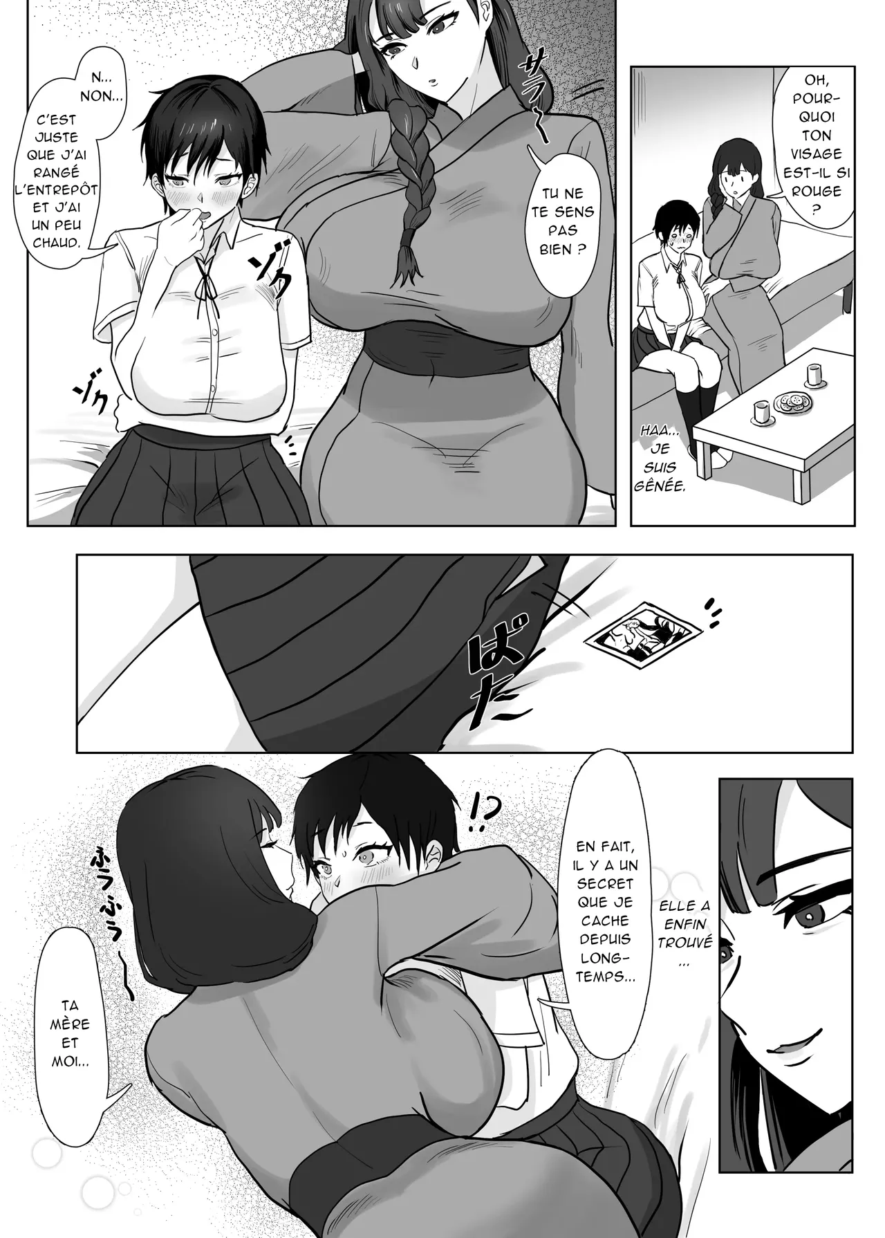 Watashi  wa Mama no Onna Tomodachi no Seidorei ni Narimashita!  Je suis devenue lesclave sexuelle de lamie de ma mere ! numero d'image 8