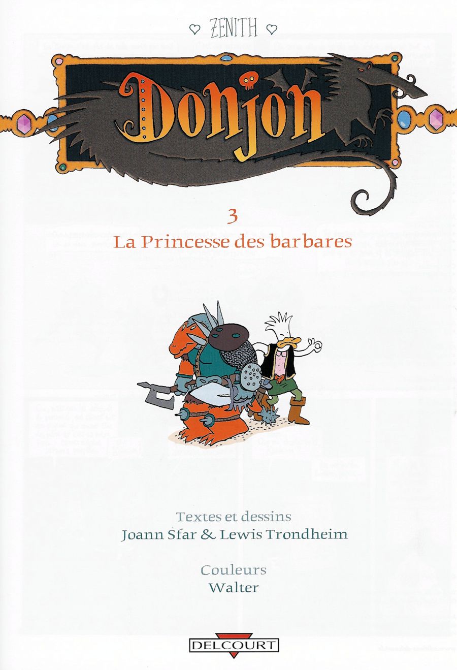 Donjon Zenith - Volume 3 - La princesse des barbares numero d'image 2