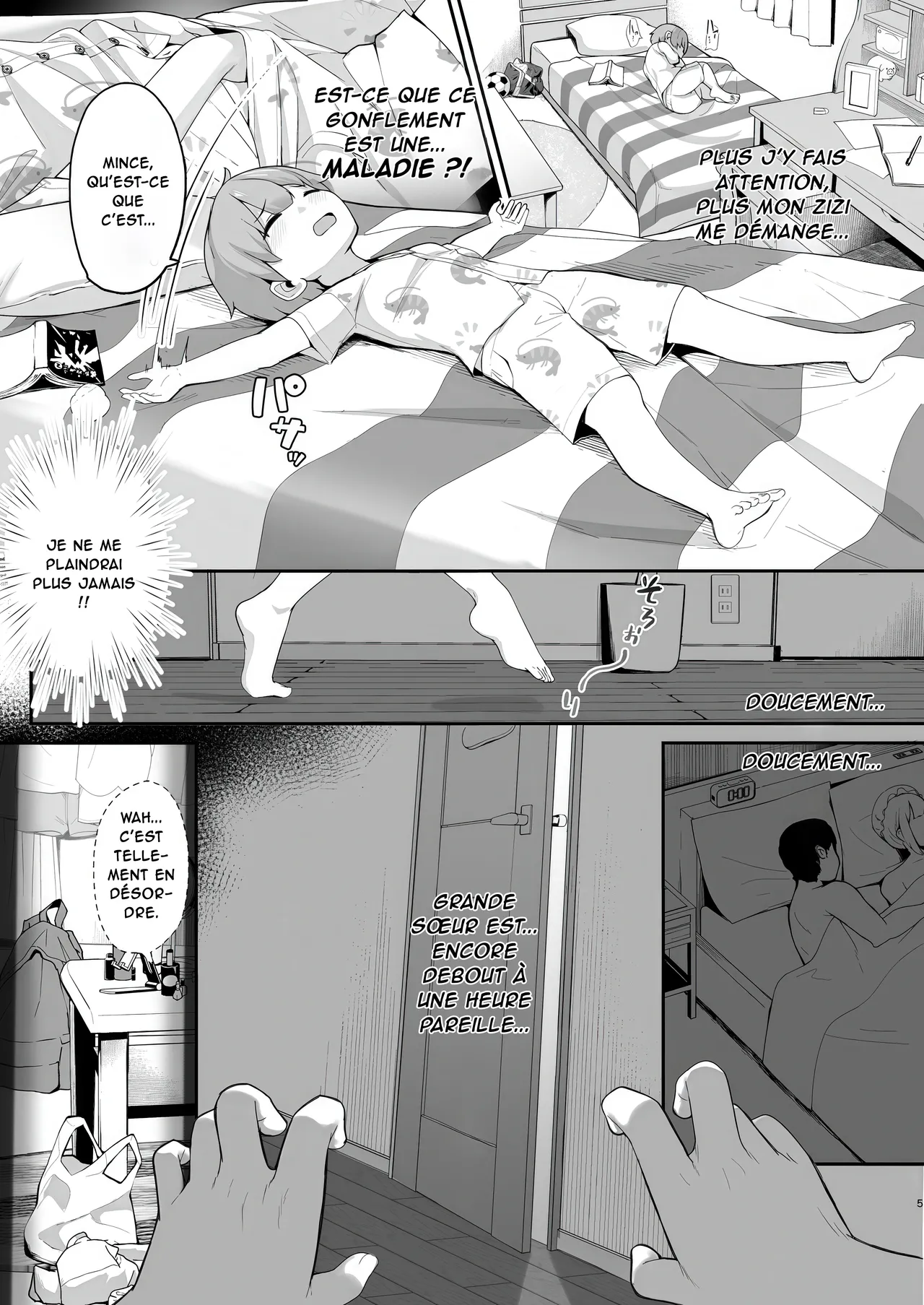 Boku to Gasatsu na Onee no Seiyoku Shori Seikatsu  Moi et Ma grande S?ur Obscene et Indelicate, Avons de Petits Plaisirs Sexuels... numero d'image 4