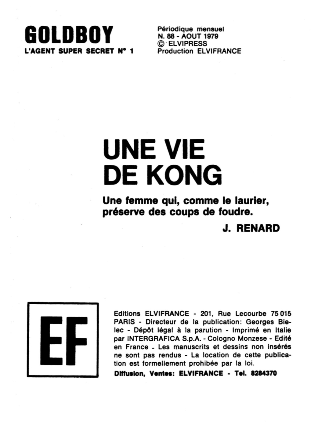 Goldboy N°88 - Une vie de Kong numero d'image 2