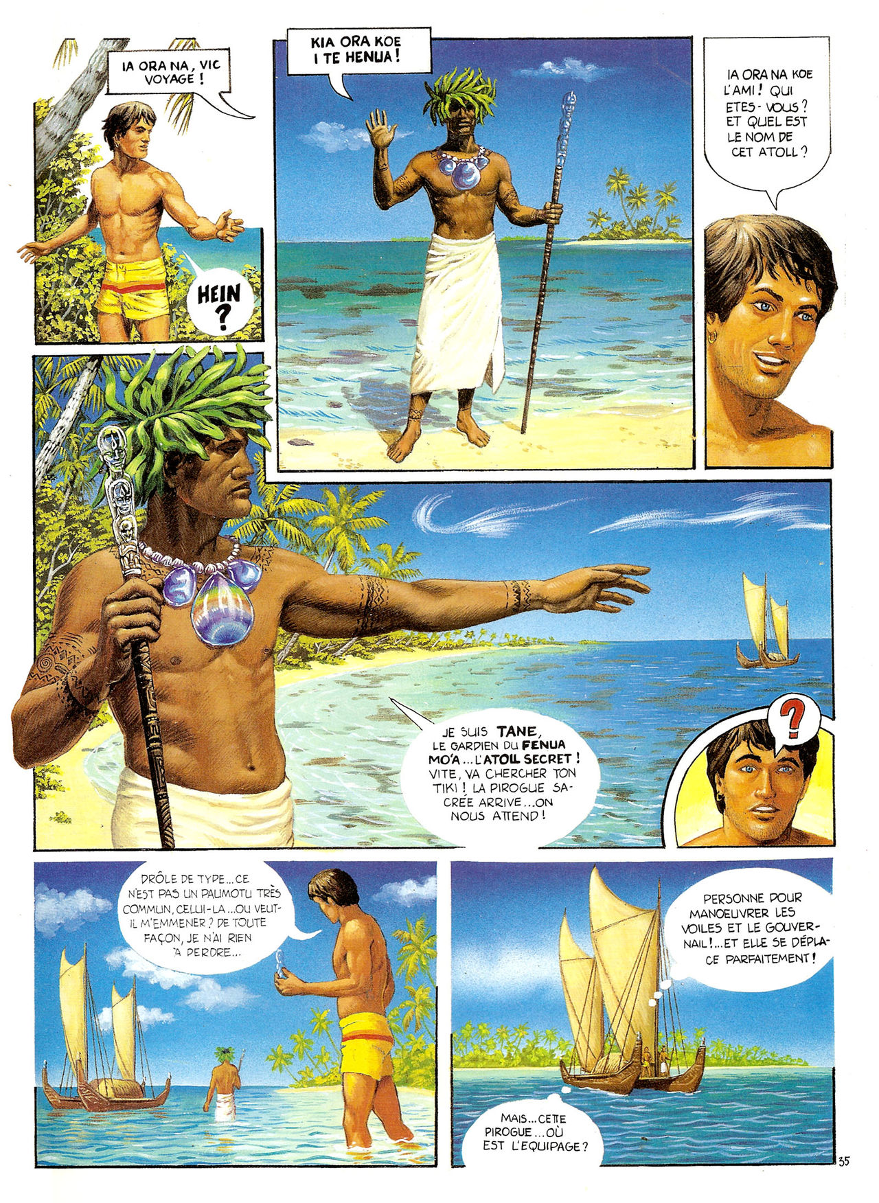 Les Aventures de Vic Voyage 04 - Le mystère des atolls numero d'image 37