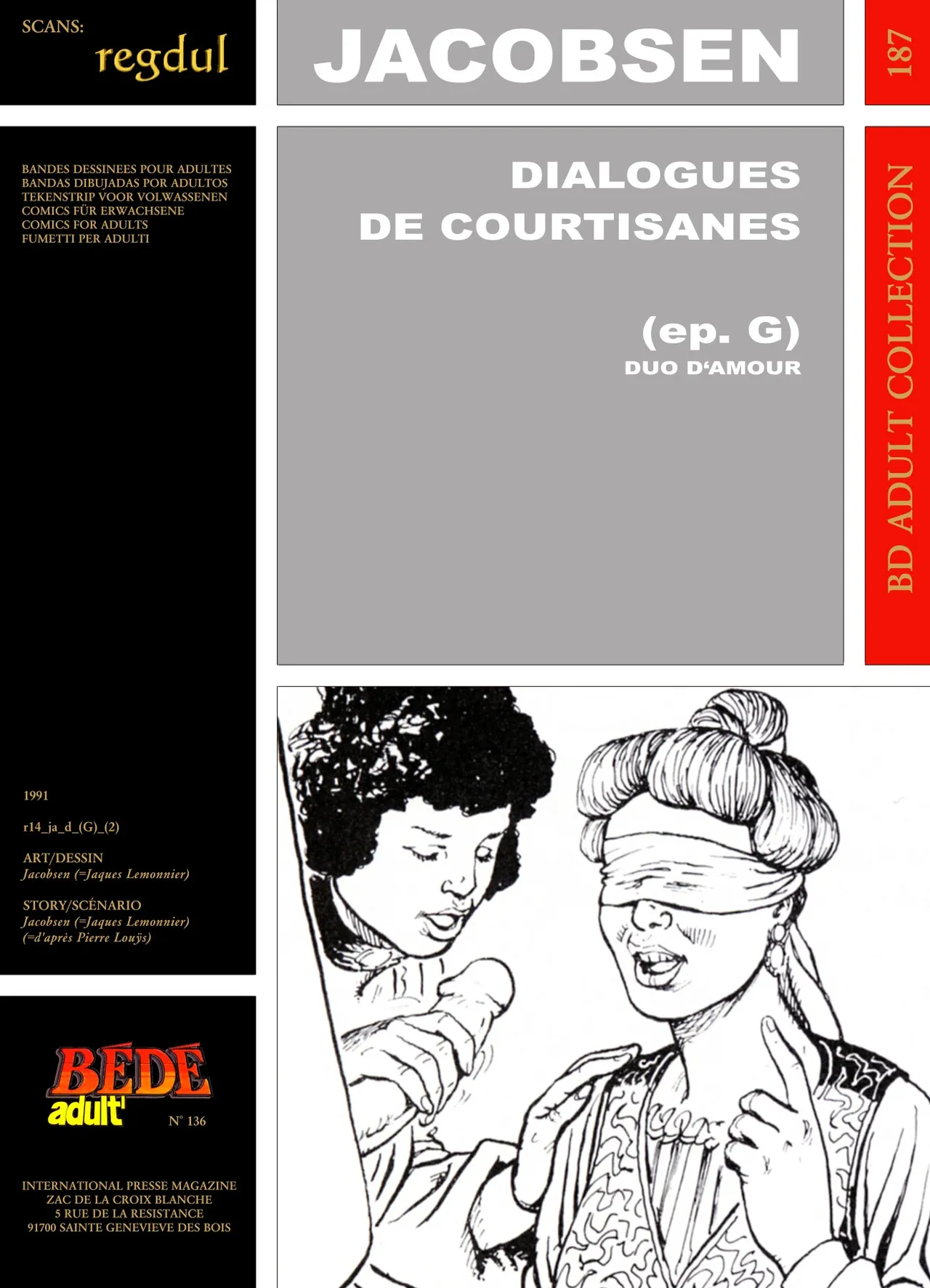 Jacobsen  & Pierre Louys - Dialogues de Courtisanes : Duo damour