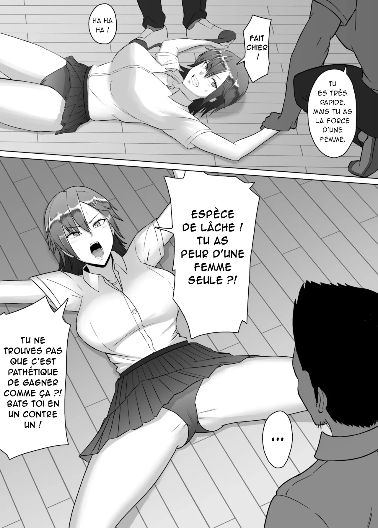 Minohodo Gakuen -Otokomasari na Ano Hito ga Seitei Otoko-tachi no Shidou de Tsugou no Ii Onna ni Narimashita-  Academie Minohodo : La fille garcon manque est devenue une femme commode sous la direction des pires hommes. numero d'image 25