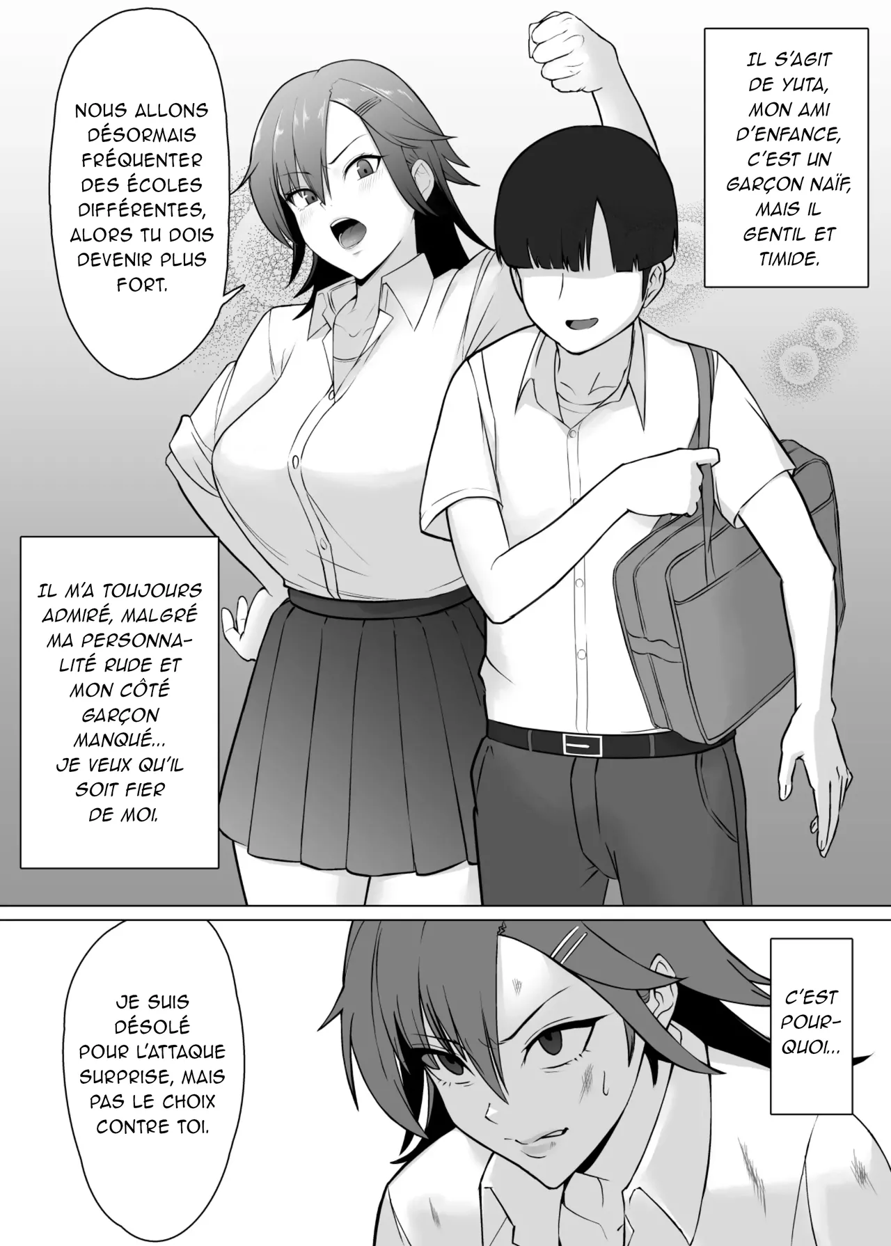 Minohodo Gakuen -Otokomasari na Ano Hito ga Seitei Otoko-tachi no Shidou de Tsugou no Ii Onna ni Narimashita-  Academie Minohodo : La fille garcon manque est devenue une femme commode sous la direction des pires hommes. numero d'image 22