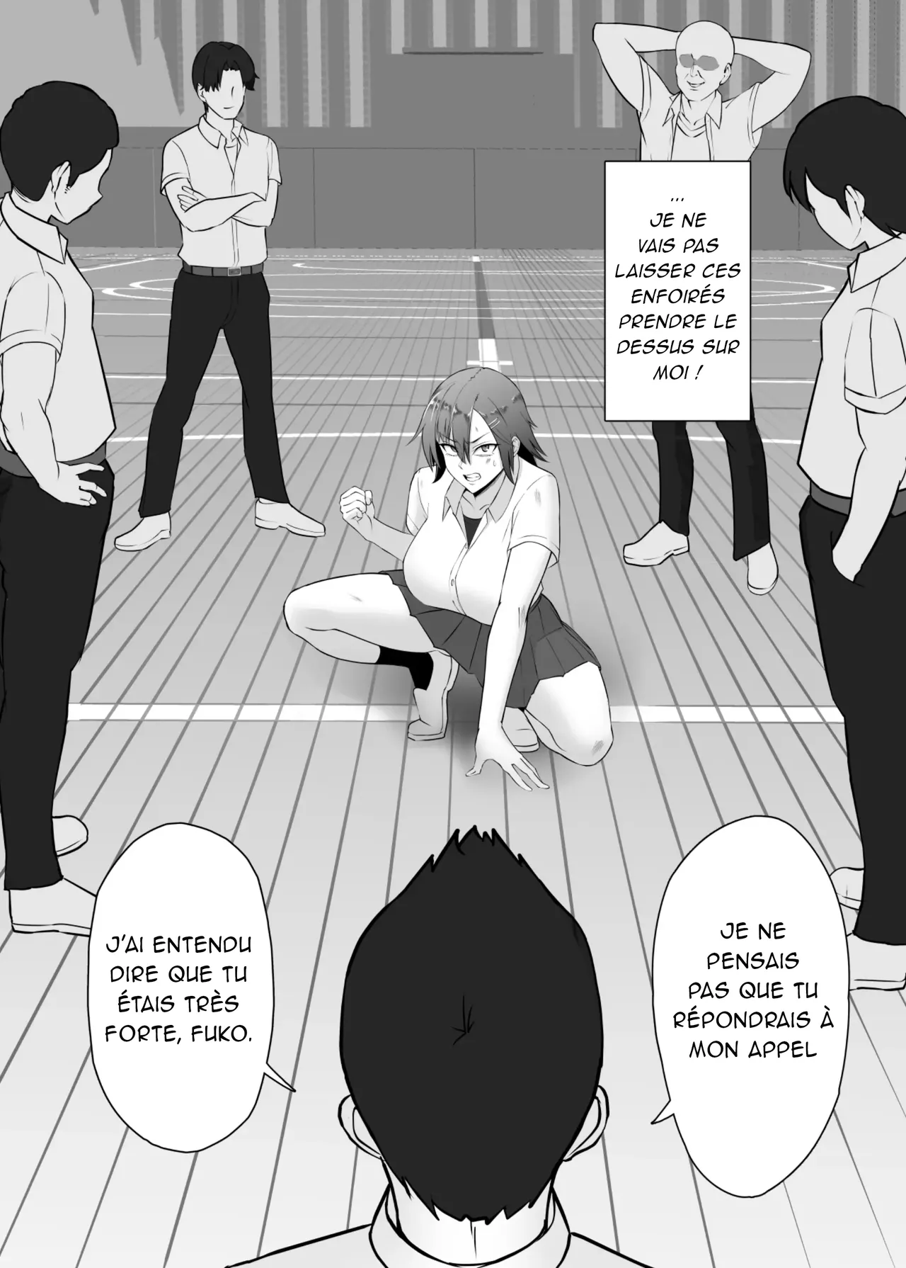 Minohodo Gakuen -Otokomasari na Ano Hito ga Seitei Otoko-tachi no Shidou de Tsugou no Ii Onna ni Narimashita-  Academie Minohodo : La fille garcon manque est devenue une femme commode sous la direction des pires hommes. numero d'image 23