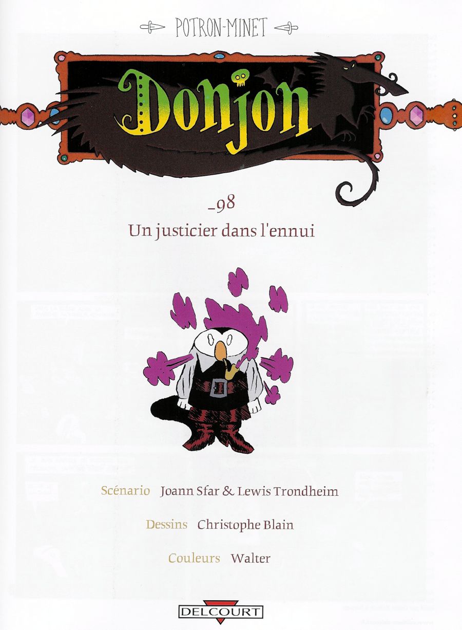 Donjon Potron-Minet - Volume 2 - Un justicier dans lennui numero d'image 2