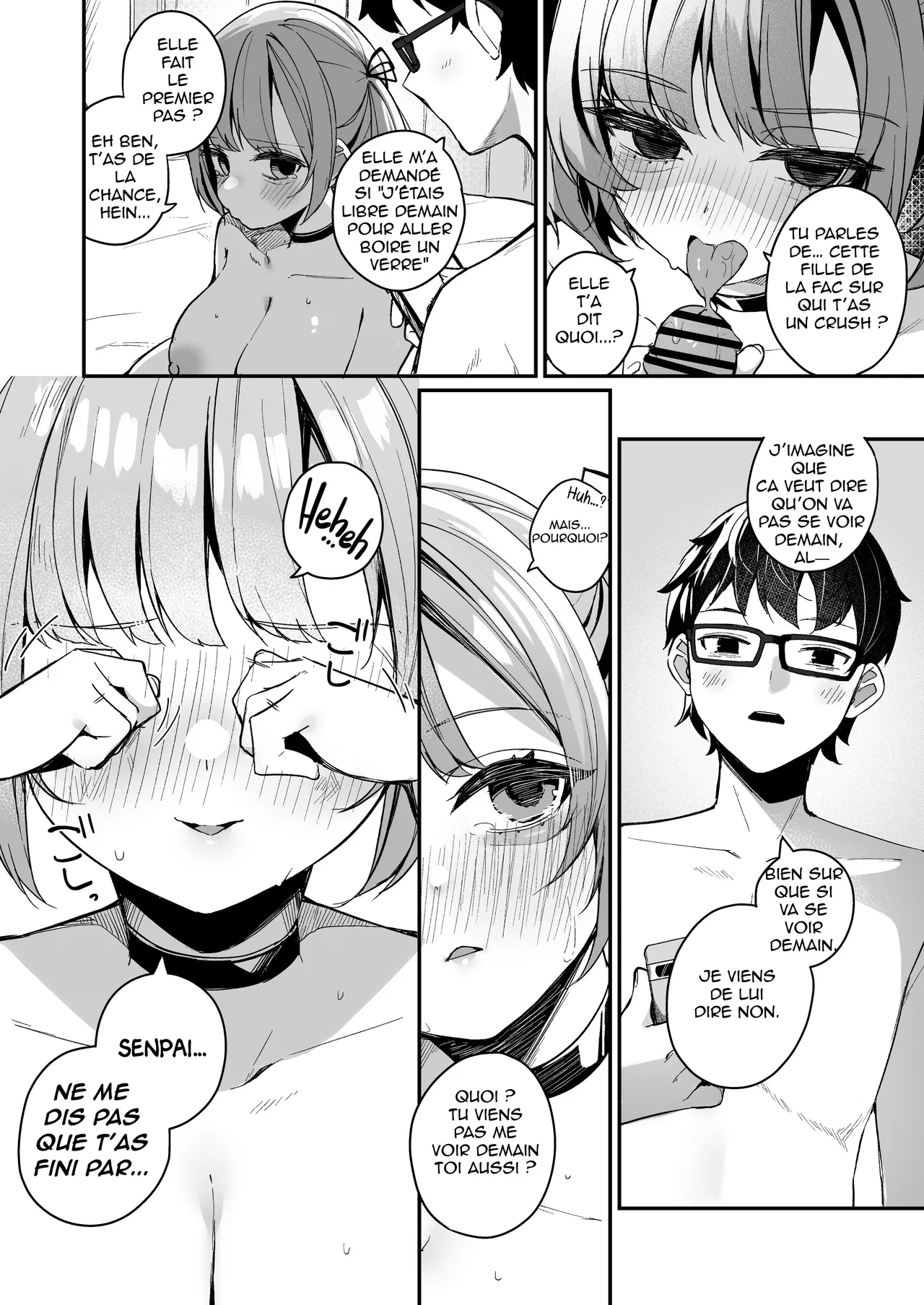 Renai Soudan nante Hobo Sex desu yo ne!? ~Akuyuu Kouhai to Issen Koete Yarimakuru Hanashi~ Des conseils damour ? Cest juste du sexe deguise ! ~ Quand mon amie devient plus que ca... numero d'image 25