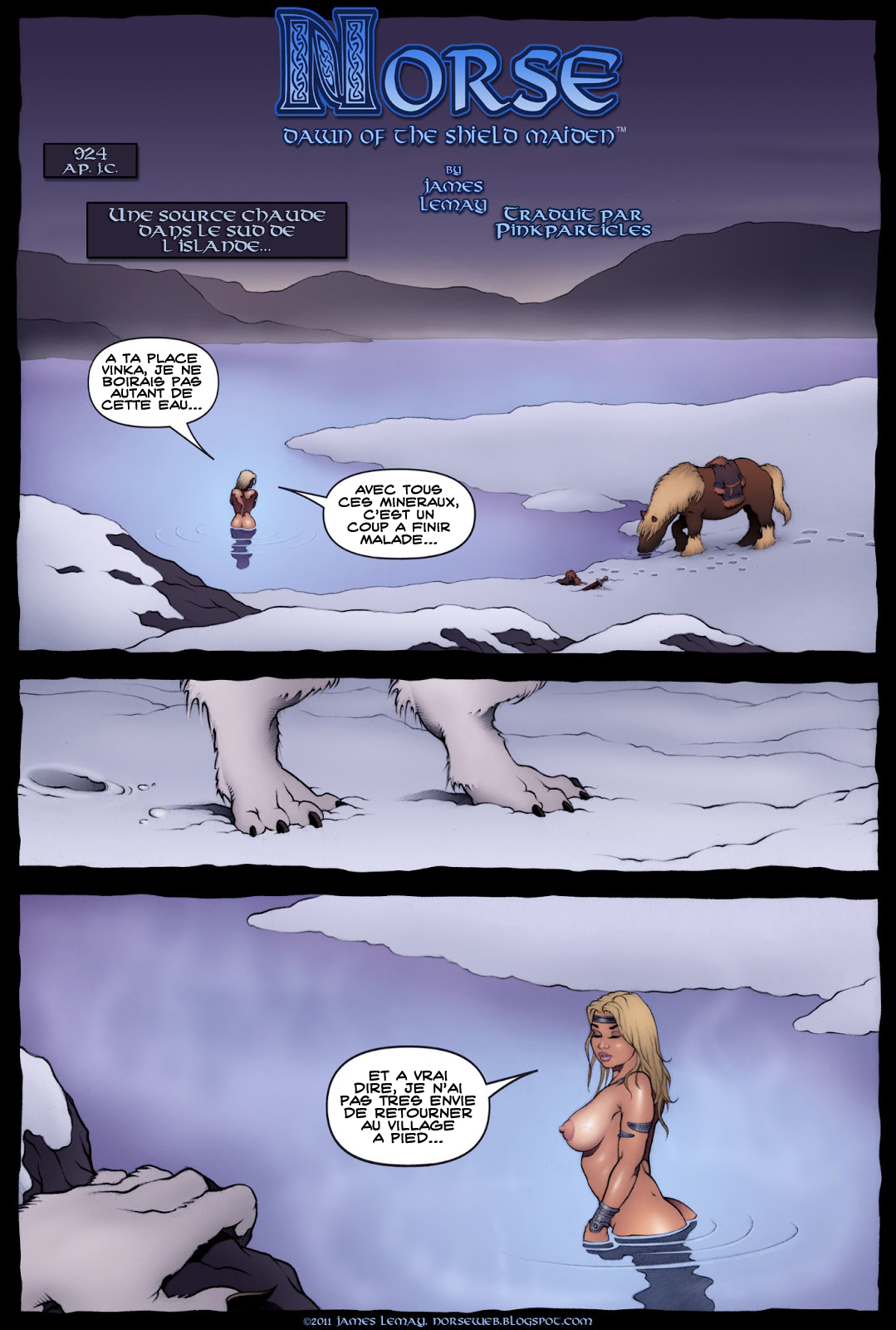 Norse : Dawn Of The Shield Maiden. Chap. 1. French. numero d'image 1