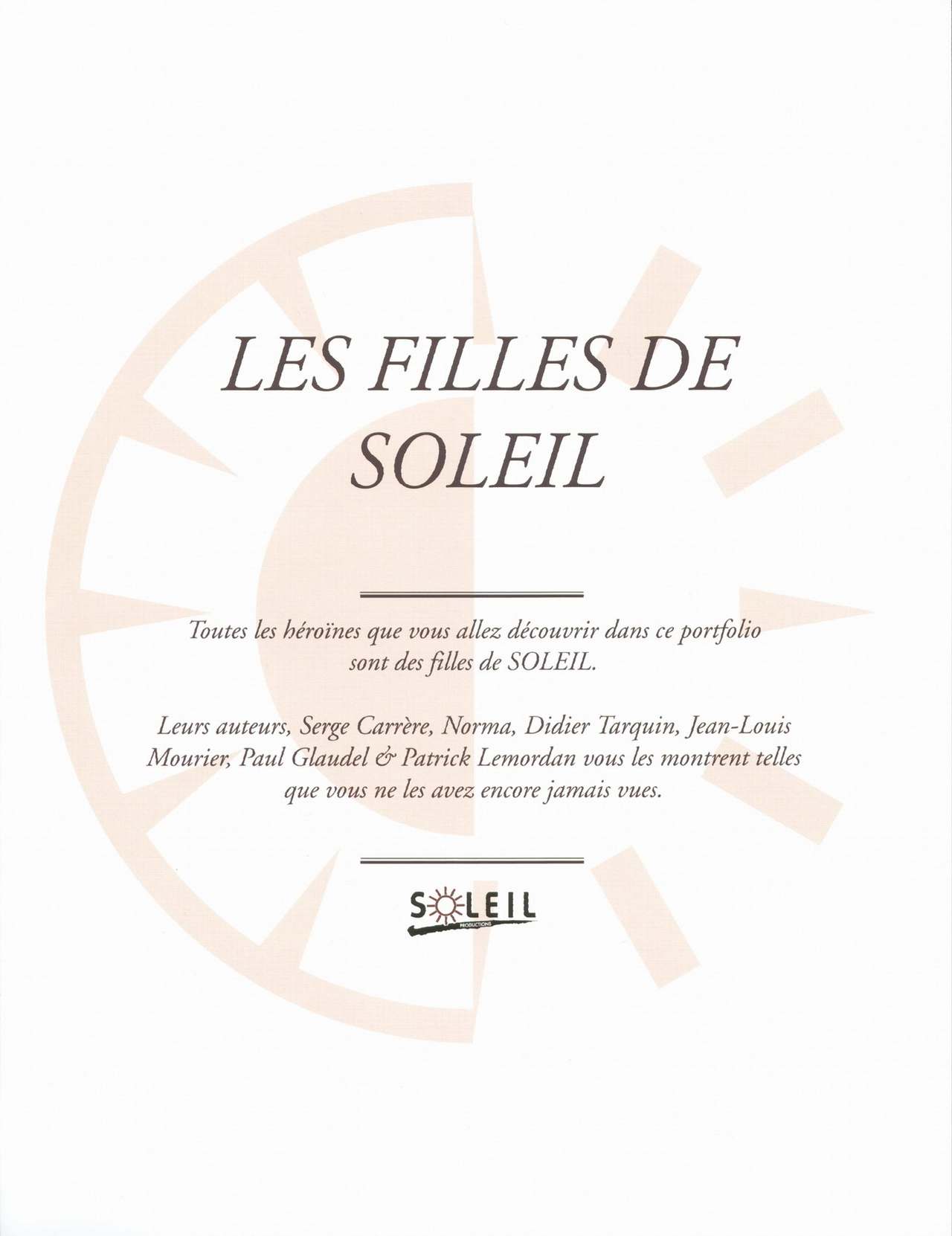 Les Filles De Soleil numero d'image 1