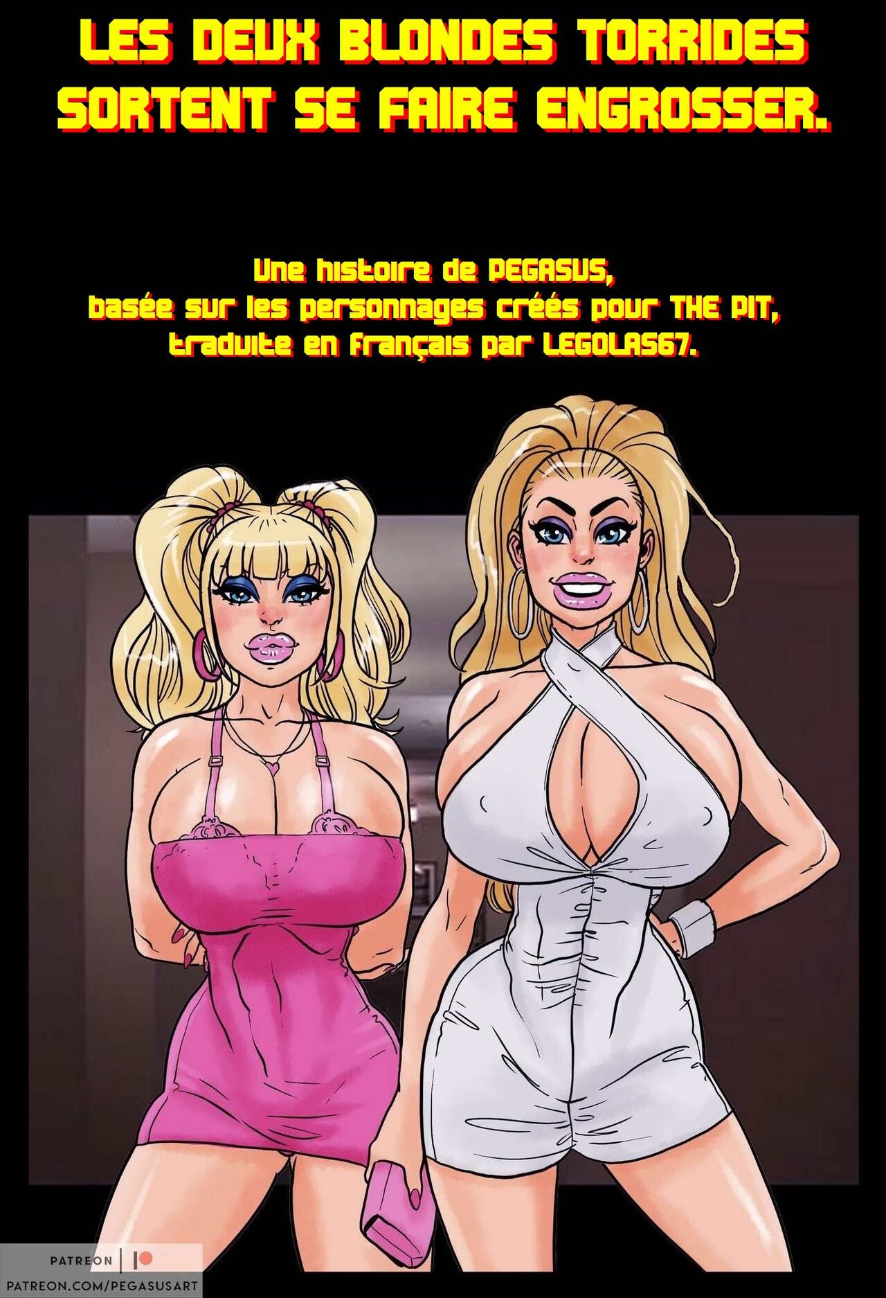 2 Hot Blondes 4 - Bred-Out 1/ Les Deux Blondes Torrides Sortent se Faire Engrosser 1 - COMPLET