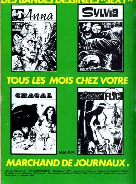 PFA - Ed Cottreau - Eros.BD  04 Laissez tranquille les momies numero d'image 65