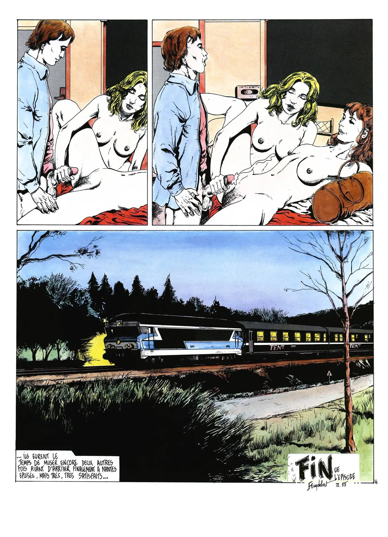 Hugdebert  - Train de nuit 1 numero d'image 44