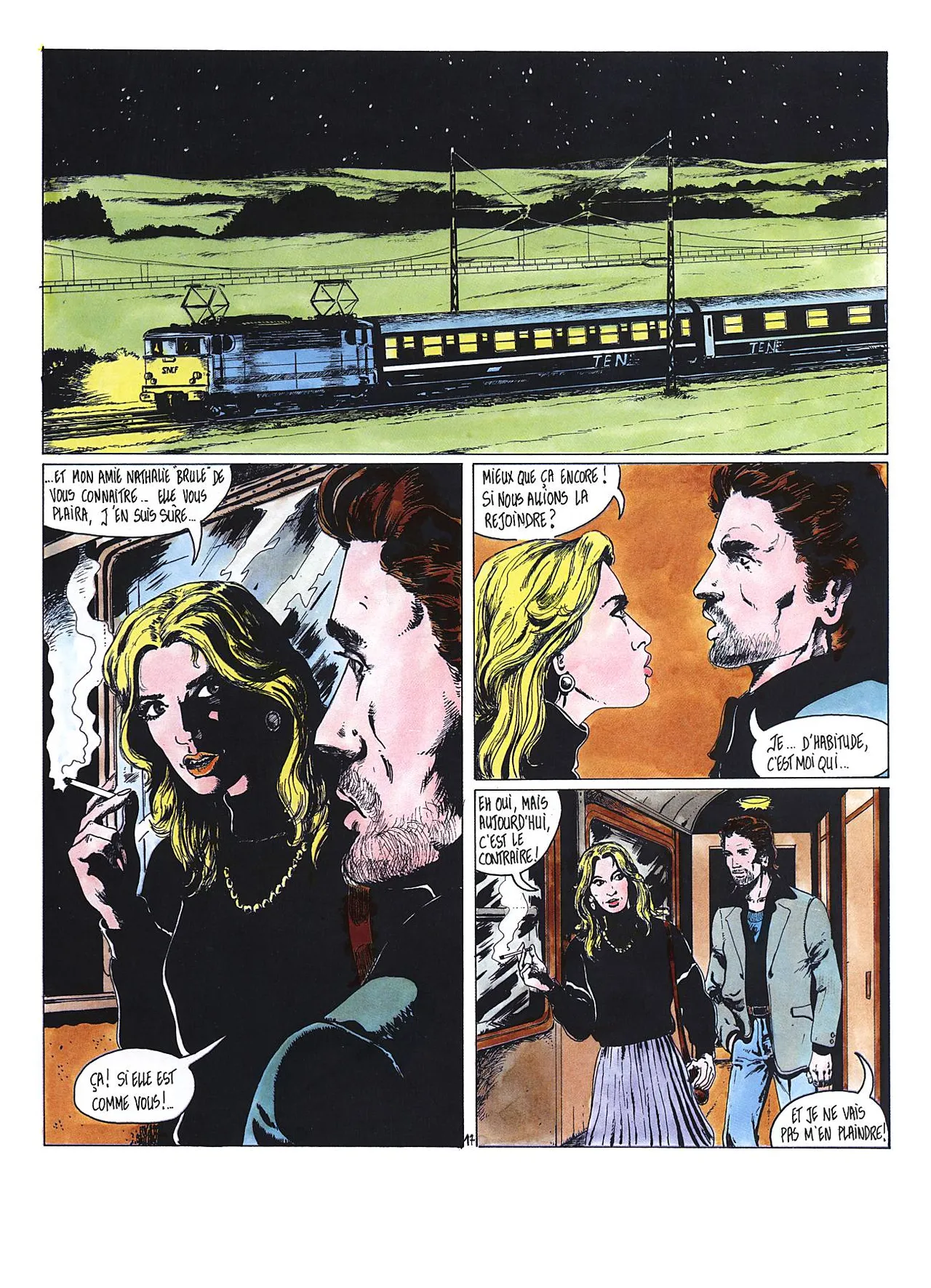 Hugdebert  - Train de nuit 1 numero d'image 17