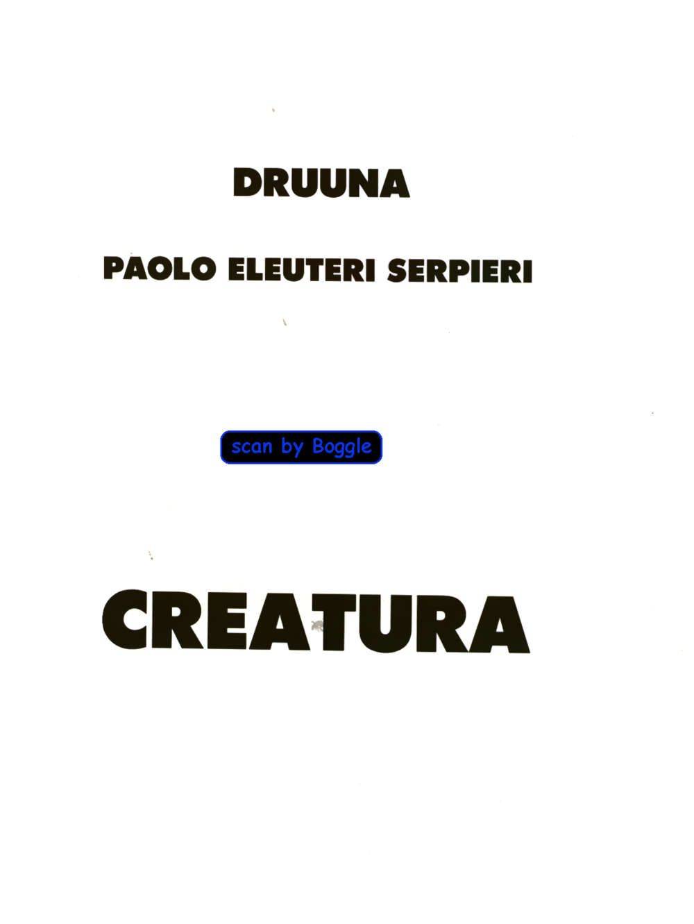 Druuna Vol. 3 - Creatura numero d'image 1