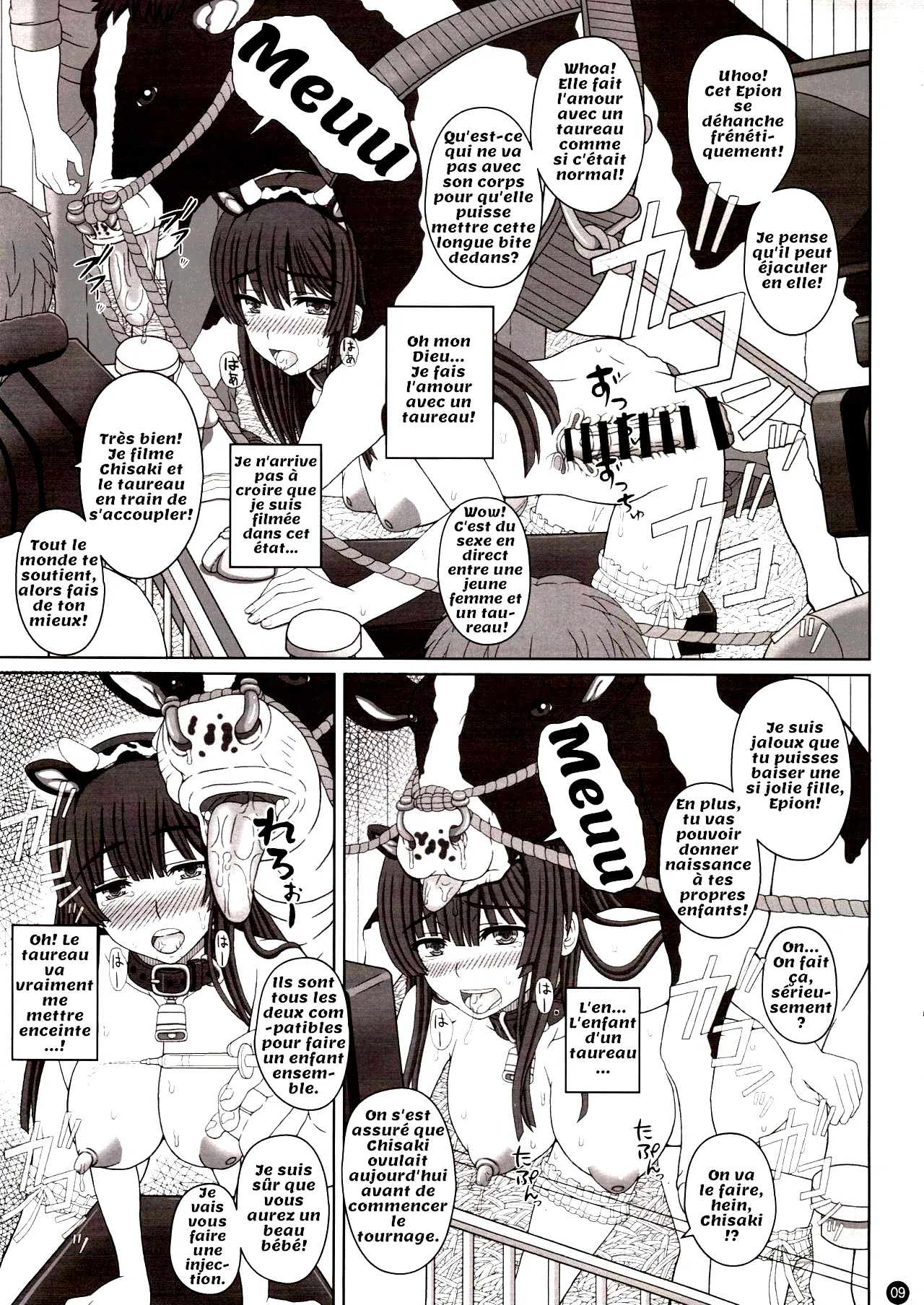 Kou Hai Reijou -Ushi ni Tanetsuke Koubi Sareru Ojousama- numero d'image 7